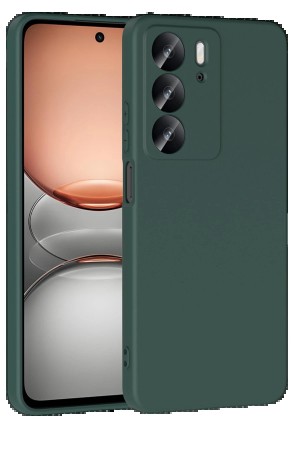 LRZ02 Realme C75 4G First Silikon - Koyu Yeşil&hellip;