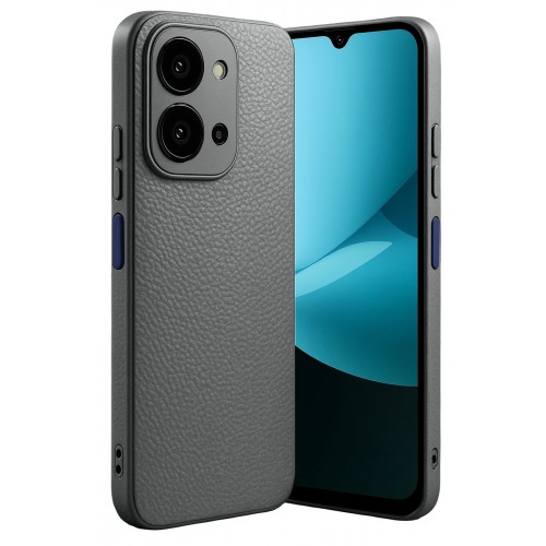 LRZ02 Xiaomi Redmi 15C 4G Thermax Silikon Kılıf - Gri