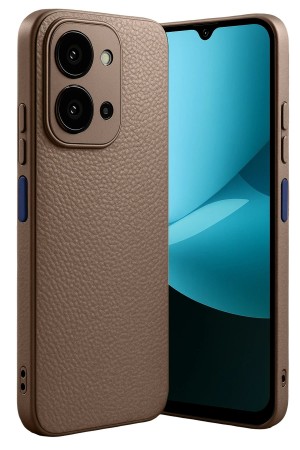 LRZ02 Xiaomi Redmi 15C 4G Thermax Silikon Kılıf - Kahverengi&hellip;