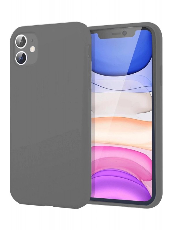 LRZ02 iPhone 11 Kılıf First Silikon - Gri&hellip;