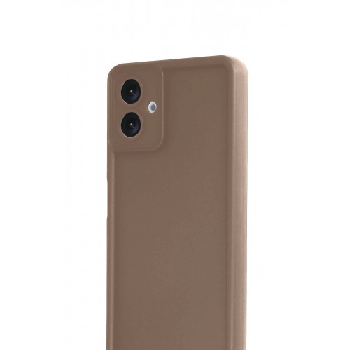 LRZ02 Samsung Galaxy A07 4G Viera Silikon - Kahverengi