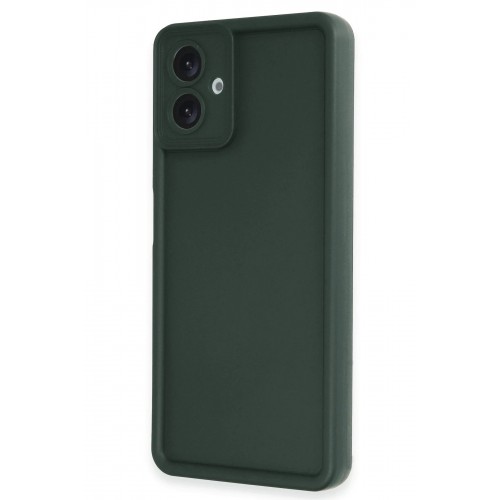 LRZ02 Samsung Galaxy A07 4G Viera Silikon - Koyu Yeşil