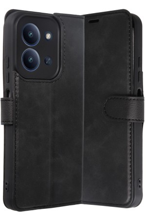 LRZ02 Xiaomi Redmi 15C 4G Trend S Plus Kapaklı Kılıf - Siyah&hellip;