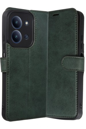 LRZ02 Xiaomi Redmi 15C 4G Trend S Plus Kapaklı Kılıf - Yeşil&hellip;