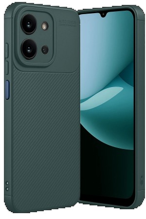 LRZ02 Xiaomi Redmi 15C 4G Auto Focus Karbon Kapak - Koyu Yeşil&hellip;