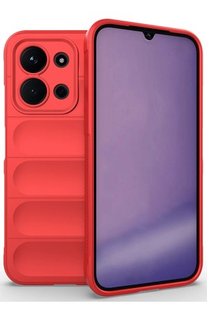 LRZ02 Xiaomi Redmi 15C 4G Optimum Silikon - Kırmızı&hellip;