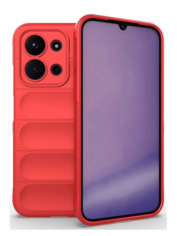 LRZ02 Xiaomi Redmi 15C 4G Optimum Silikon - Kırmızı&hellip;