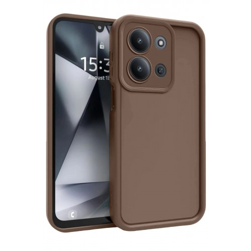 LRZ02 Xiaomi Redmi 15C 4G Viera Silikon - Kahverengi