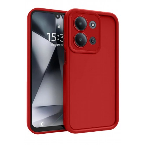 LRZ02 Xiaomi Redmi 15C 4G Viera Silikon - Kırmızı
