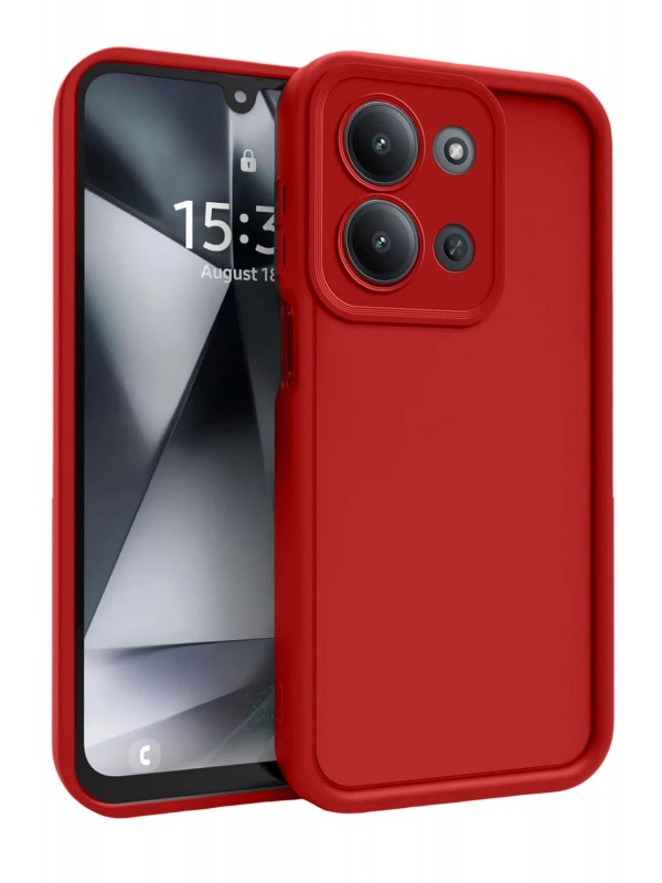 LRZ02 Xiaomi Redmi 15C 4G Viera Silikon - Kırmızı&hellip;