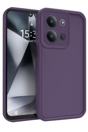 LRZ02 Xiaomi Redmi 15C 4G Viera Silikon - Mürdüm&hellip;