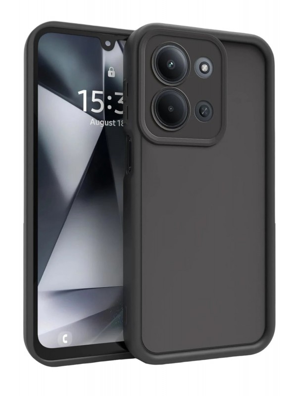 LRZ02 Xiaomi Redmi 15C 4G Viera Silikon - Siyah&hellip;