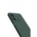 LRZ02 Xiaomi Redmi 15C 4G Nano içi Kadife Silikon - Koyu Yeşil