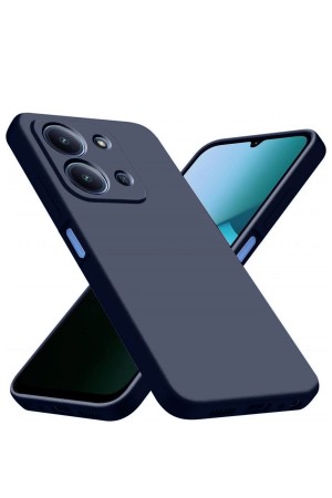 LRZ02 Xiaomi Redmi 15C 4G Nano içi Kadife Silikon - Lacivert&hellip;