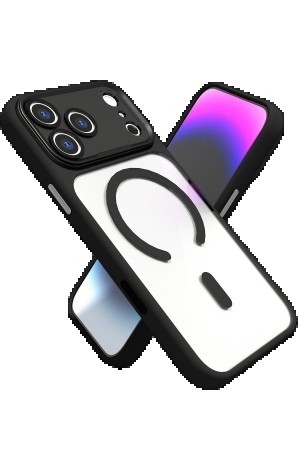 LRZ02 Apple iPhone 17 Pro Max Hazar Magsafe Kapak - Siyah&hellip;