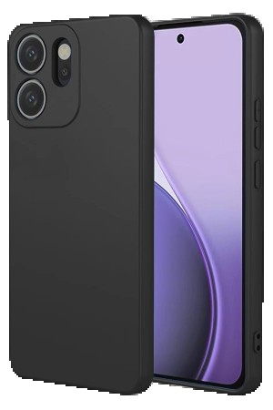 LRZ02 Oppo Reno 14F First Silikon - Siyah&hellip;