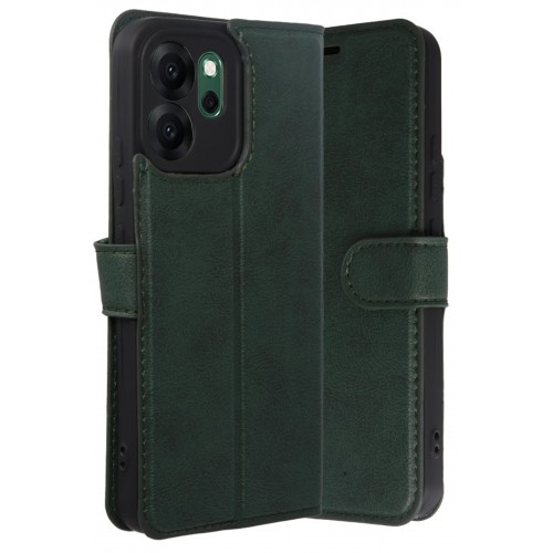 LRZ02 Oppo Reno 14F Trend S Plus Kapaklı Kılıf - Yeşil