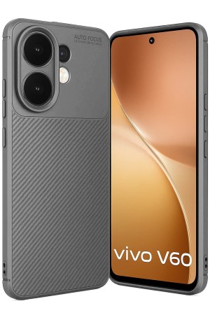 LRZ02 Vivo V60 5G Auto Focus Karbon Kapak - Gri&hellip;