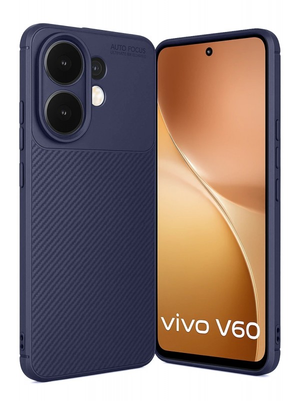 LRZ02 Vivo V60 5G Auto Focus Karbon Kapak - Lacivert&hellip;