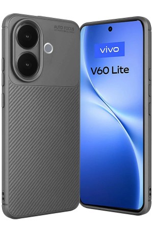 LRZ02 Vivo V60 Lite Auto Focus Karbon Kapak - Gri&hellip;