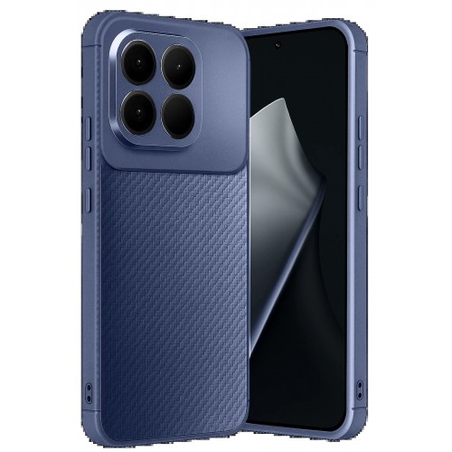 LRZ02 Xiaomi Mi 15T Auto Focus Karbon Kapak - Lacivert