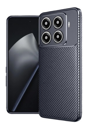 LRZ02 Xiaomi Mi 15T Pro Auto Focus Karbon Kapak - Lacivert&hellip;