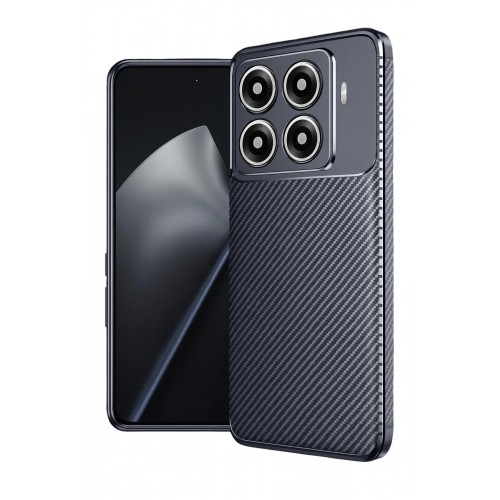 LRZ02 Xiaomi Mi 15T Pro Auto Focus Karbon Kapak - Lacivert