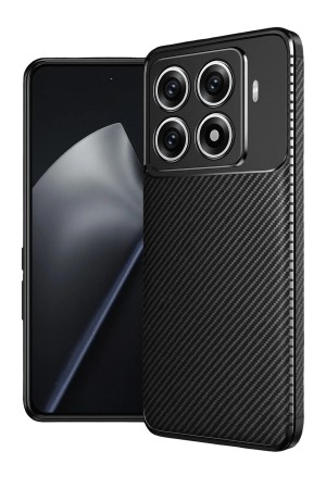 LRZ02 Xiaomi Mi 15T Pro Auto Focus Karbon Kapak - Siyah&hellip;