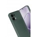 LRZ02 Oppo A6 Pro 4G Auto Focus Karbon Kapak - Koyu Yeşil