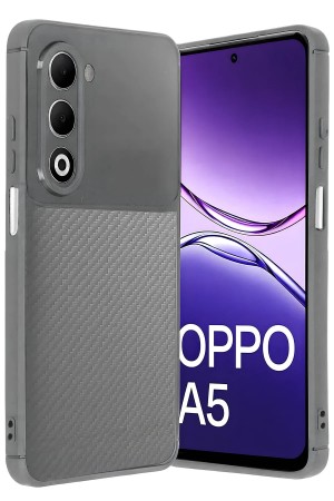 LRZ02 Oppo A5 4G Auto Focus Karbon Kapak - Gri… LRZ02 Oppo A5 4G Auto Focus Karbon Kapak - Gri…