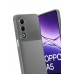 LRZ02 Oppo A5 4G Auto Focus Karbon Kapak - Gri