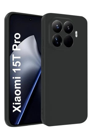 LRZ02 Xiaomi Mi 15T Pro First Silikon - Siyah&hellip;