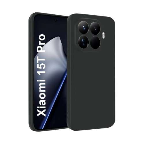 LRZ02 Xiaomi Mi 15T Pro First Silikon - Siyah