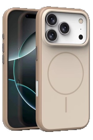 LRZ02 Apple iPhone 17 Pro Neva Magsafe Kapak - Gold&hellip;