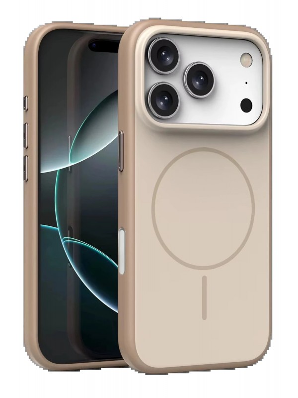 LRZ02 Apple iPhone 17 Pro Neva Magsafe Kapak - Gold&hellip;