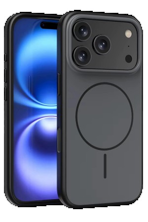 LRZ02 Apple iPhone 17 Pro Neva Magsafe Kapak - Siyah&hellip;