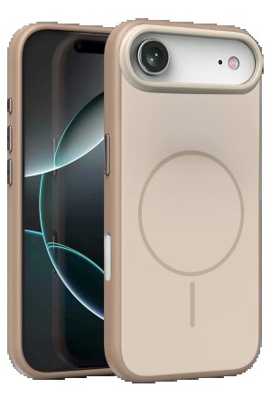 LRZ02 Apple iPhone 17 Air Neva Magsafe Kapak - Gold&hellip;