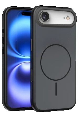 LRZ02 Apple iPhone 17 Air Neva Magsafe Kapak - Siyah&hellip;