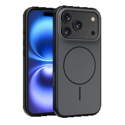 LRZ02 Apple iPhone 17 Pro Max Neva Magsafe Kapak - Siyah