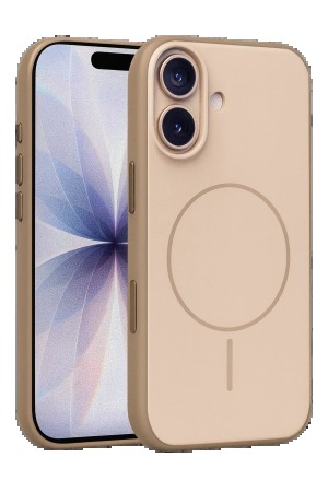 LRZ02 Apple iPhone 17 Neva Magsafe Kapak - Gold&hellip;