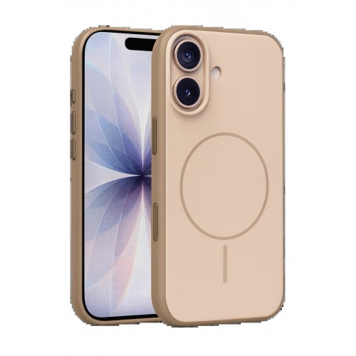 LRZ02 Apple iPhone 17 Neva Magsafe Kapak - Gold