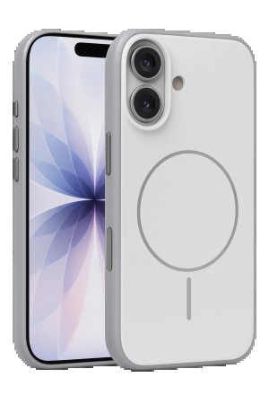 LRZ02 Apple iPhone 17 Neva Magsafe Kapak - Gri&hellip;