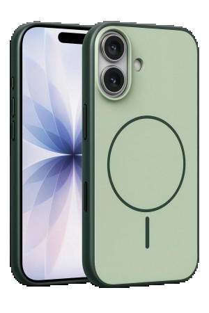 LRZ02 Apple iPhone 17 Neva Magsafe Kapak - Koyu Yeşil&hellip;