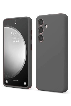 LRZ02 Samsung Galaxy S24 FE Kılıf First Silikon - Gri&hellip;