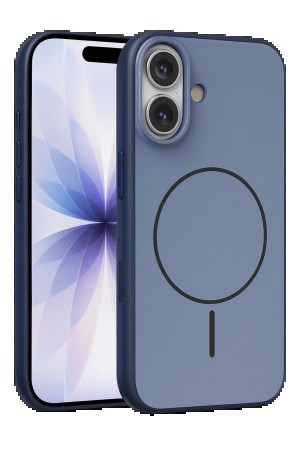 LRZ02 Apple iPhone 17 Neva Magsafe Kapak - Lacivert&hellip;