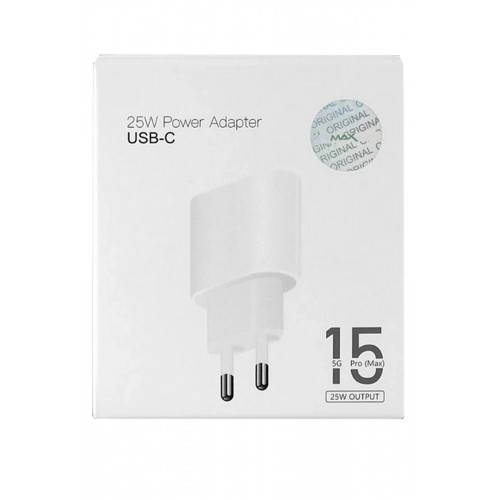 LRZ02 CA-13 25W Type-C Şarj Adaptörü - Beyaz