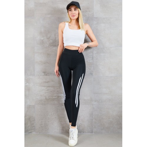 Kadın Şeritli Tayt