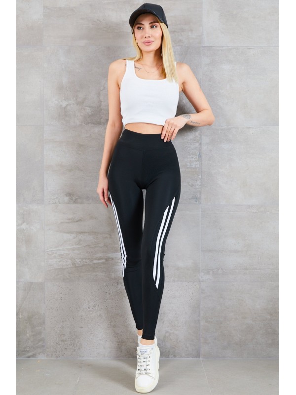 Kadın Şeritli Tayt&hellip;