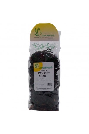 Afrika Bamya Çiçeği Hibiskus Mekke Gülü Doğal 100 Gr Paket&hellip;