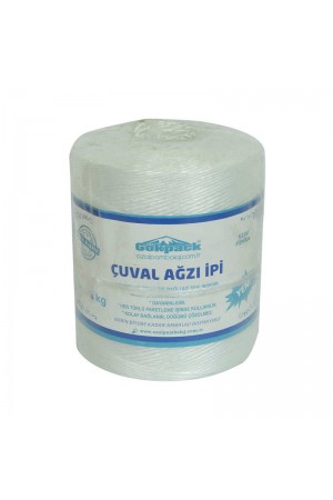 Çuval Ağzı İpi Yüzde 100 Fibrilizeli Naylon İp Beyaz 1000 Gr 1 Adet… Çuval Ağzı İpi Yüzde 100 Fibrilizeli Naylon İp Beyaz 1000 Gr 1 Adet…